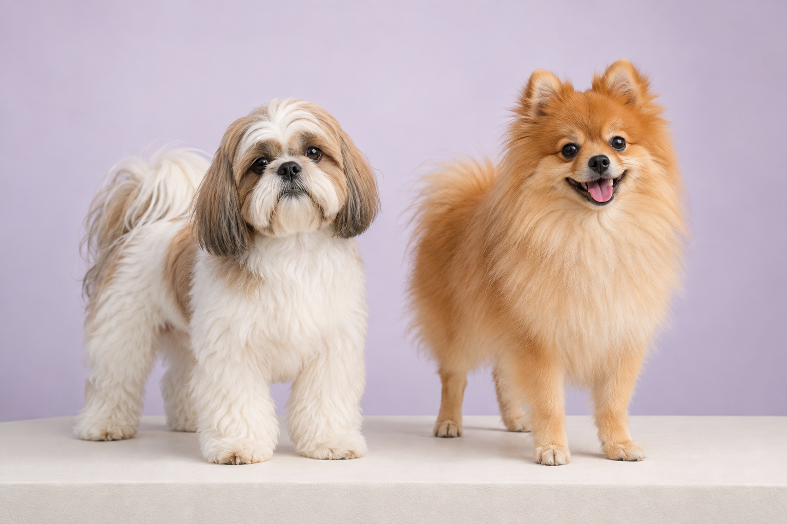 Cães cuidados pela Lux Dog